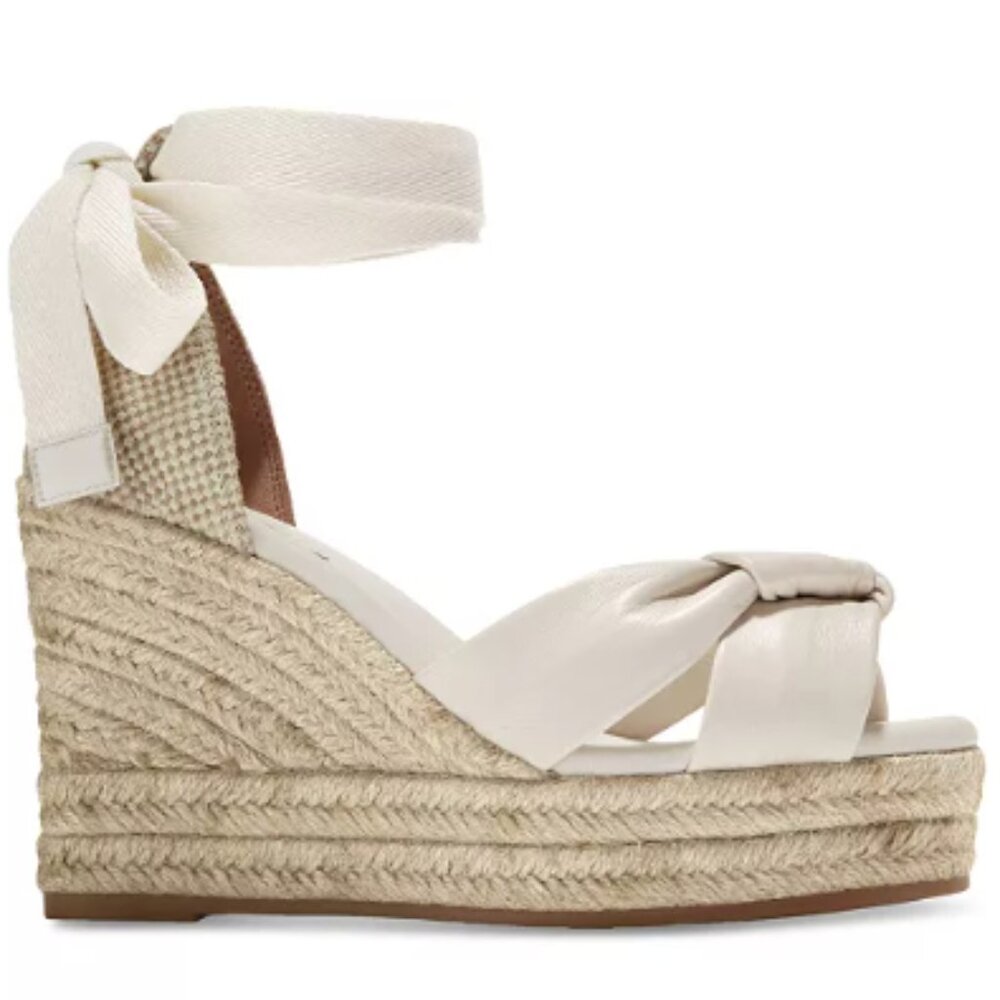 Cole Haan Women's Cloudfeel Hampton Espadrille Wedge Sandals- Size 8